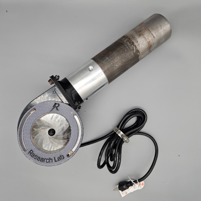 Ribbon Burner Blower and Mixer | Research Lab LLC (Requires Shipping Quote)