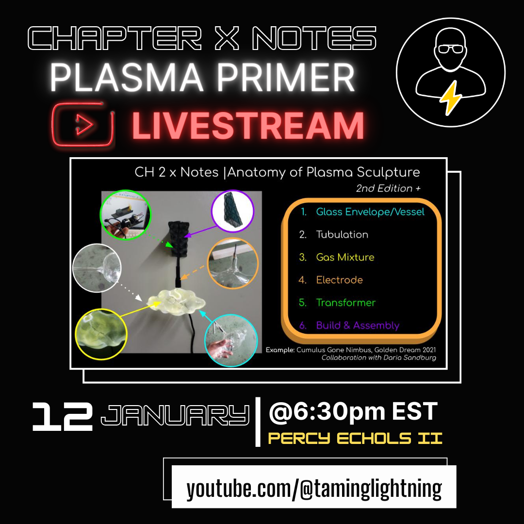 Plasma Primer LIVESTREAM | Anatomy of Plasma Sculpture, 2nd Edition