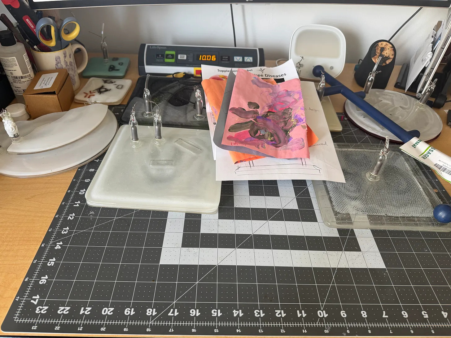 Liz Makes Art | Perfecting the Plasma Panel